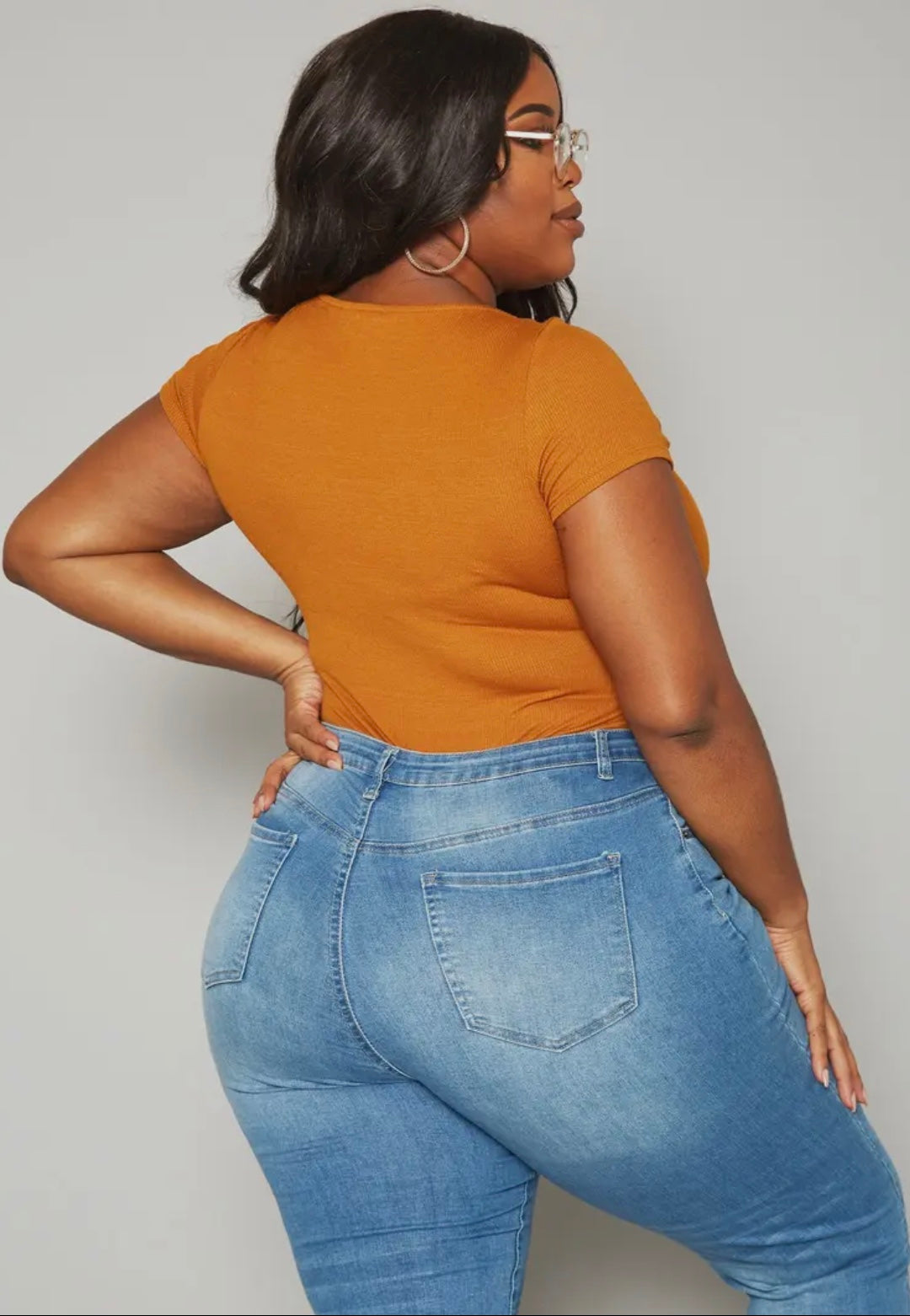 Asoph brown body suit