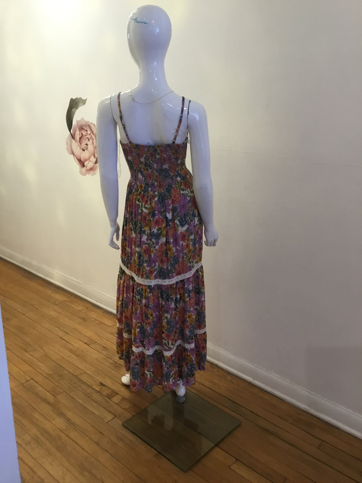 Angie’s Flower Maxi Dress