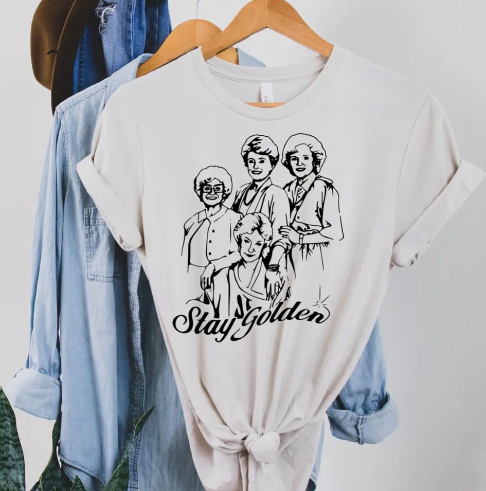 Willow Poppy Cream Stay Golden Shirt