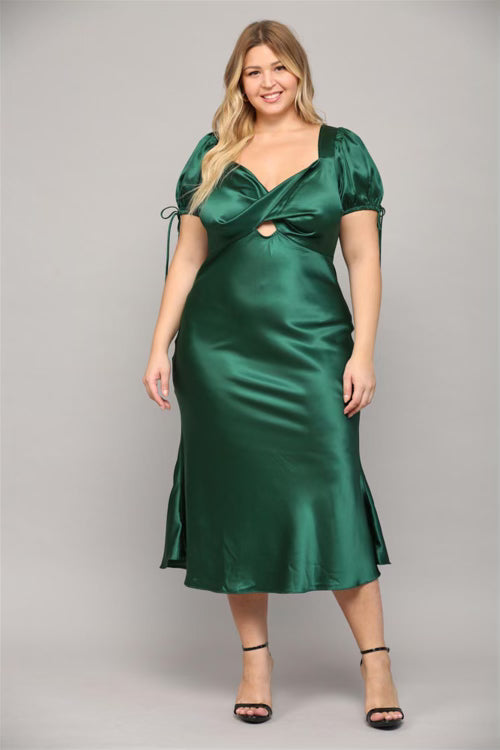 Fate Green Midi Dress