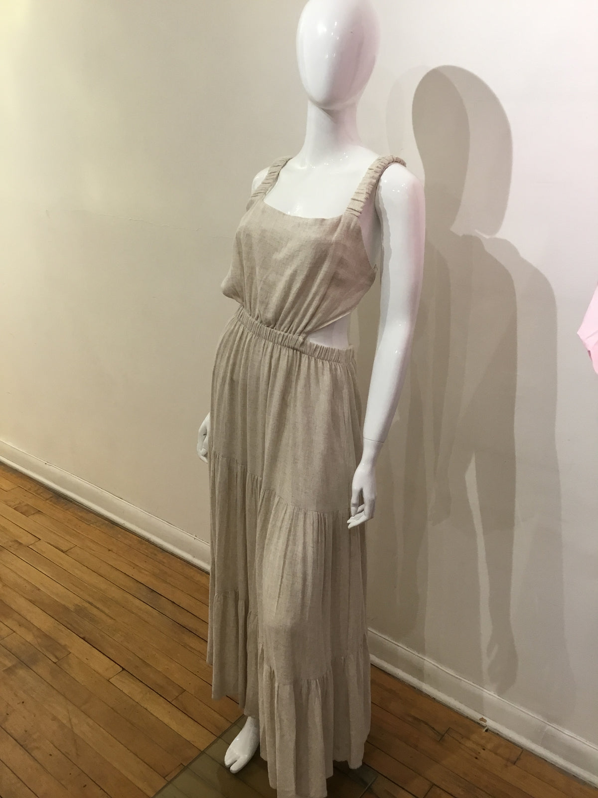 By Together Cream Maxi Dress