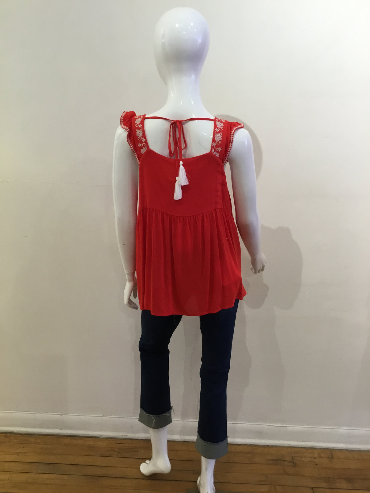 Savannah Jane Red Blouse
