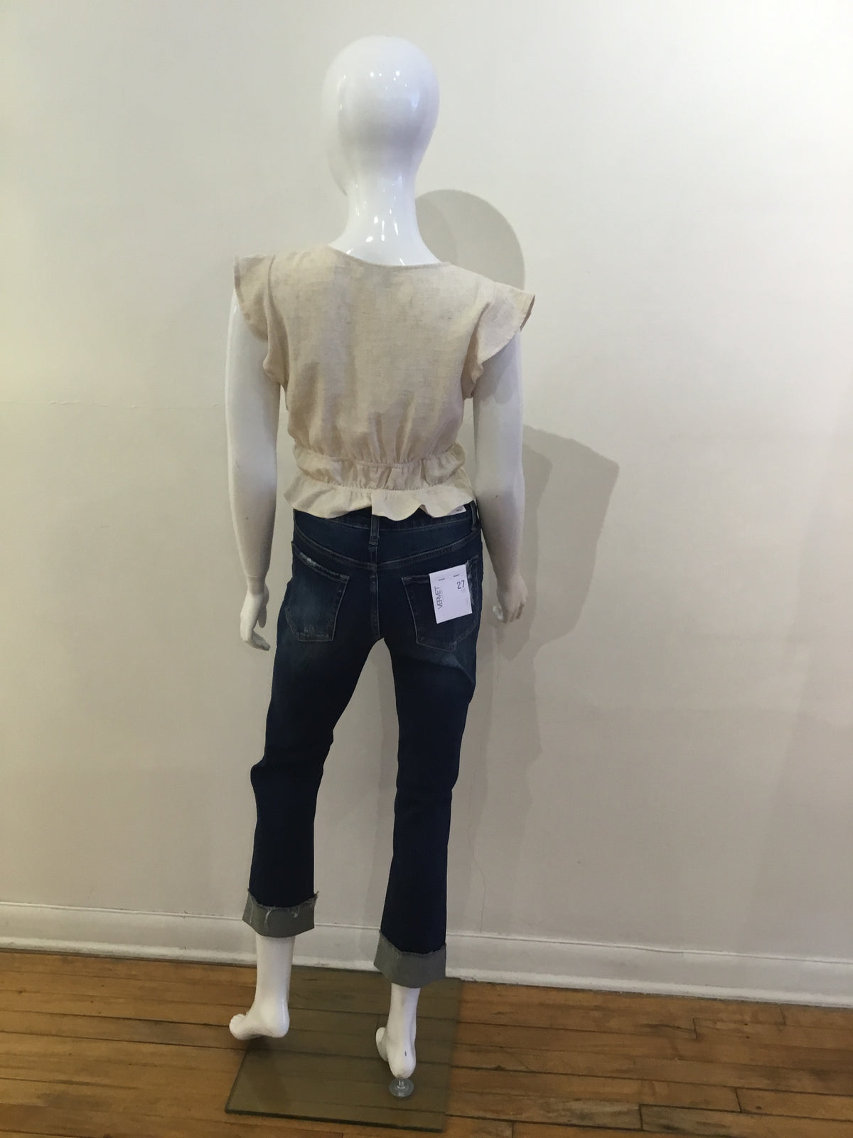 Gilly Cream Blouse