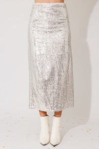 GILLI Sequins Maxi Skirt