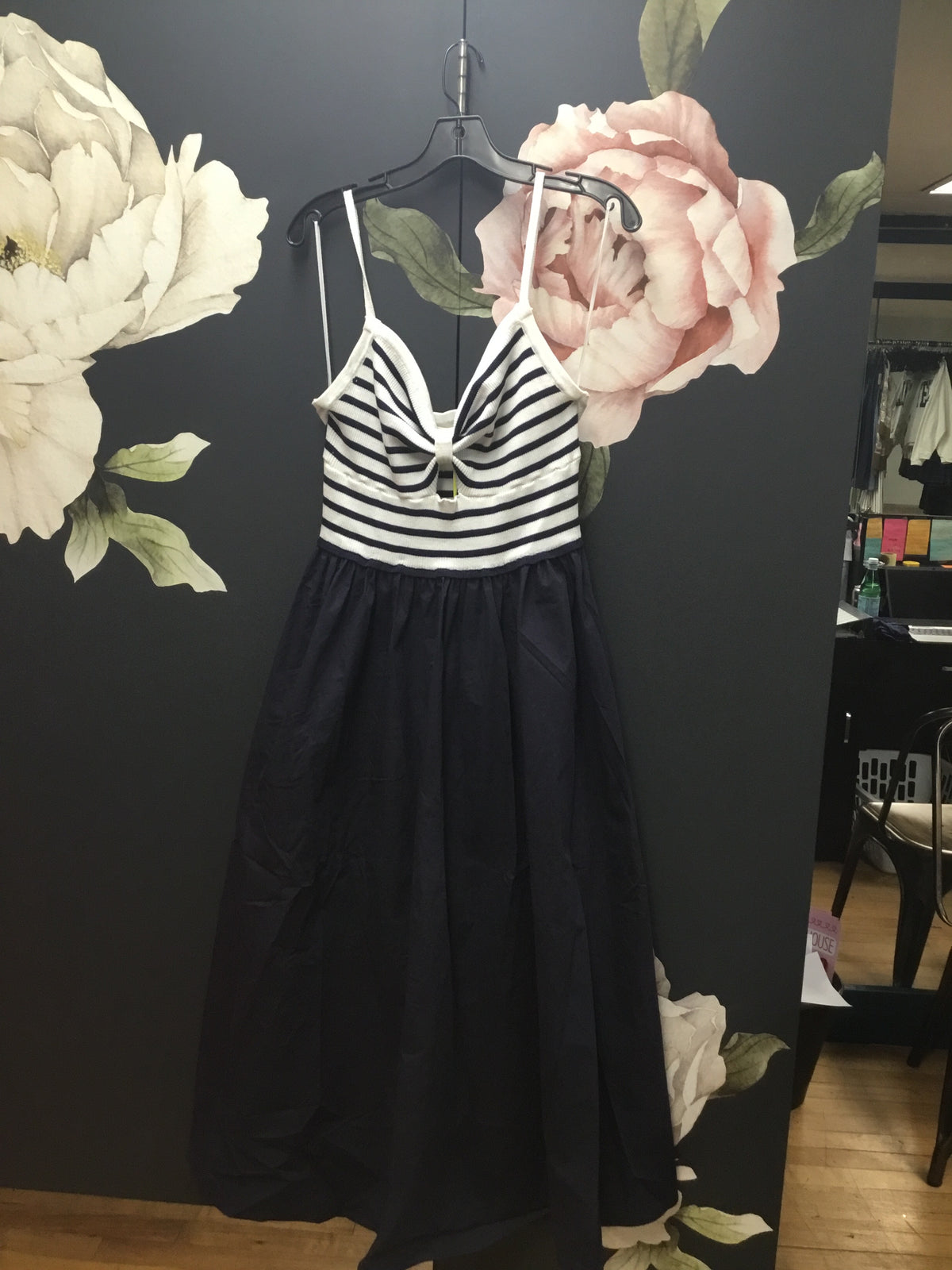 Freemarket blue striped dress