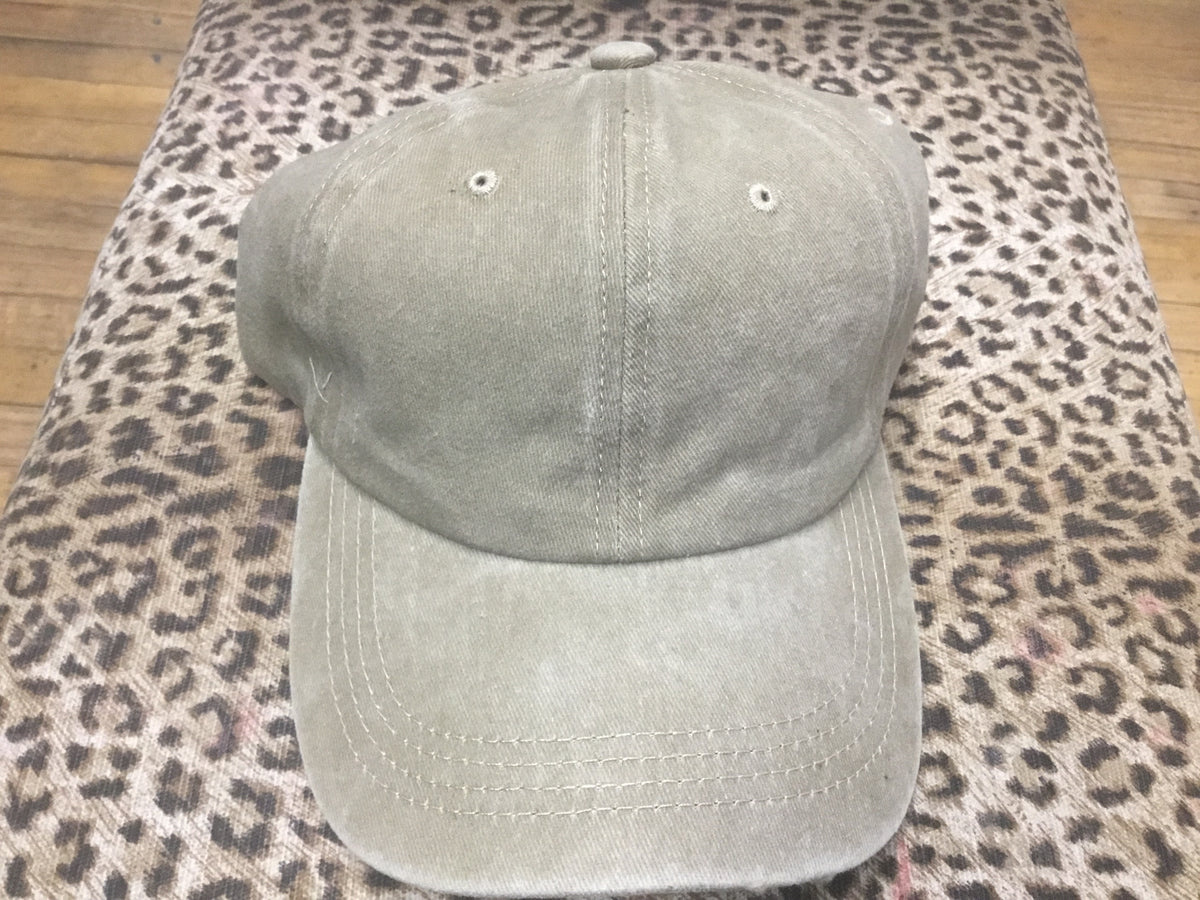 Vintage Washed Baseball Caps