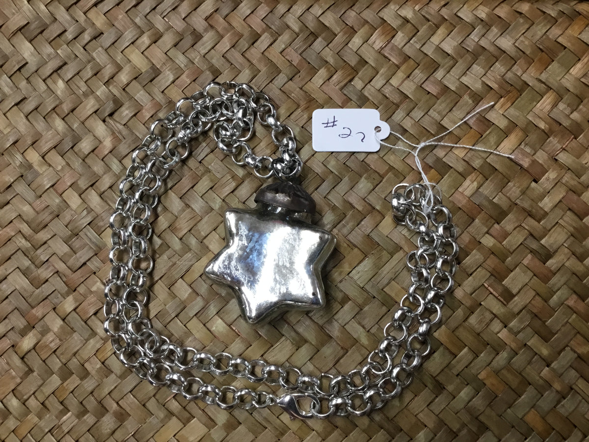 Geri Greene necklace silver star