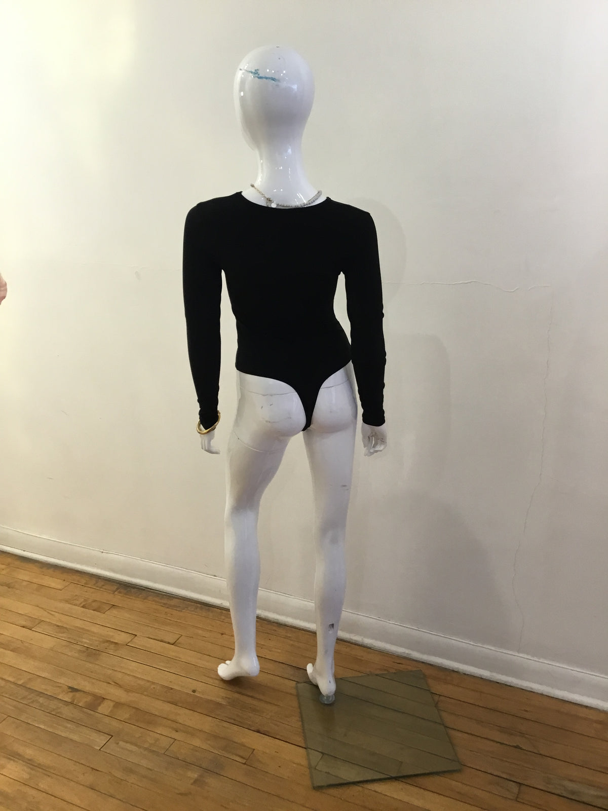 Double Zero Black knit bodysuit