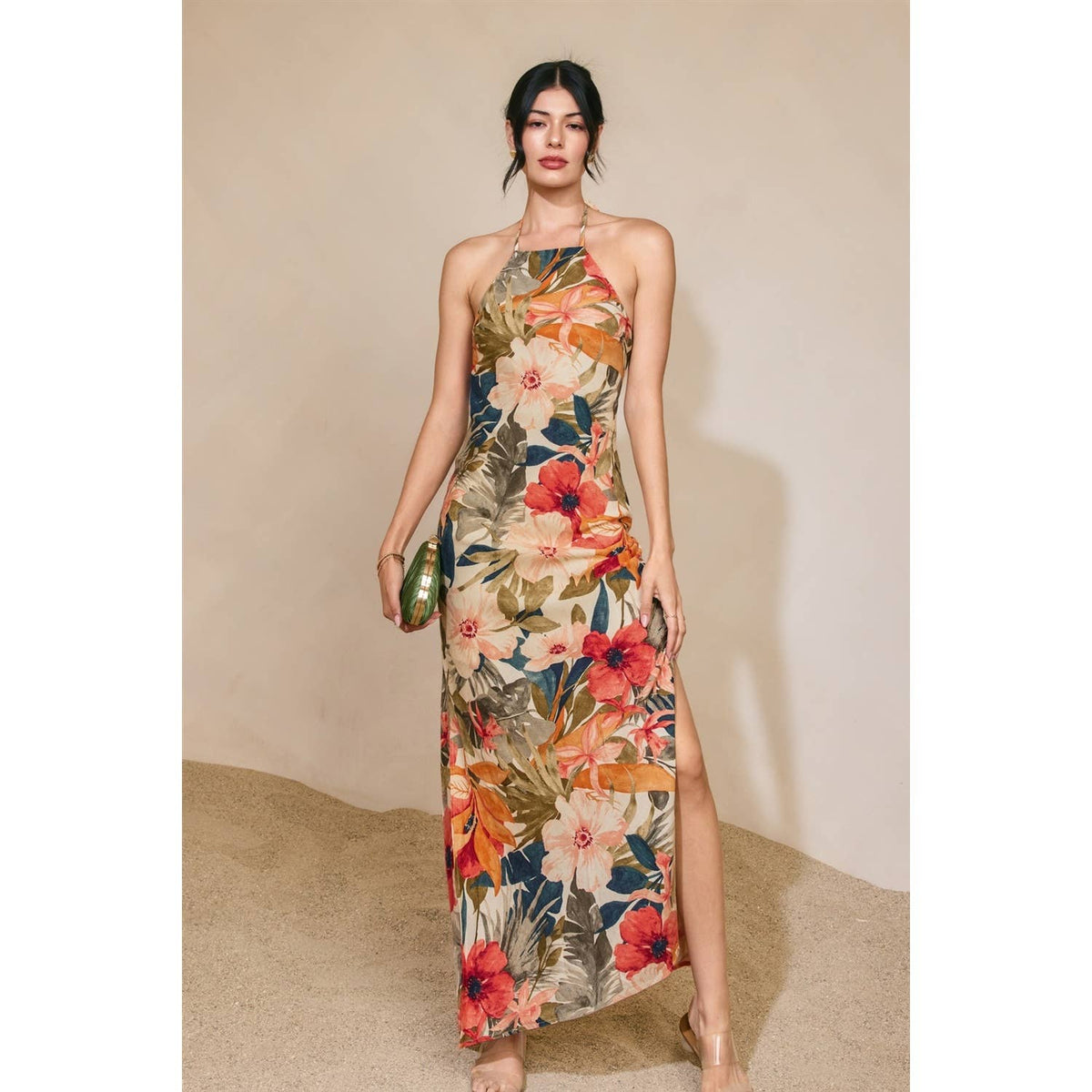 Dress Forum Crème floral dress