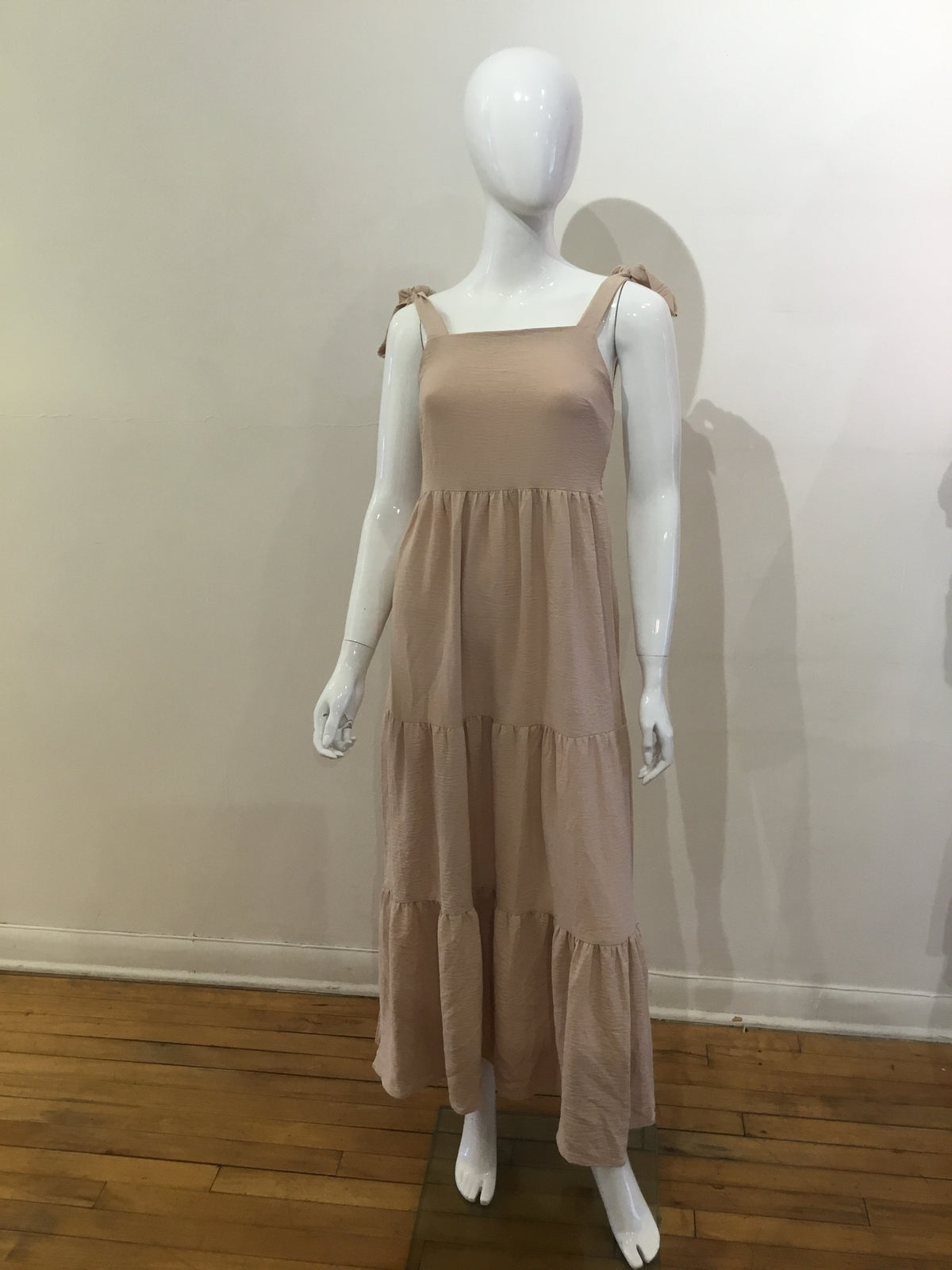 Tan Maxi Dress