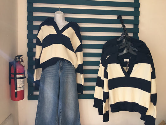 Dress Forum Striped Collared Shirt