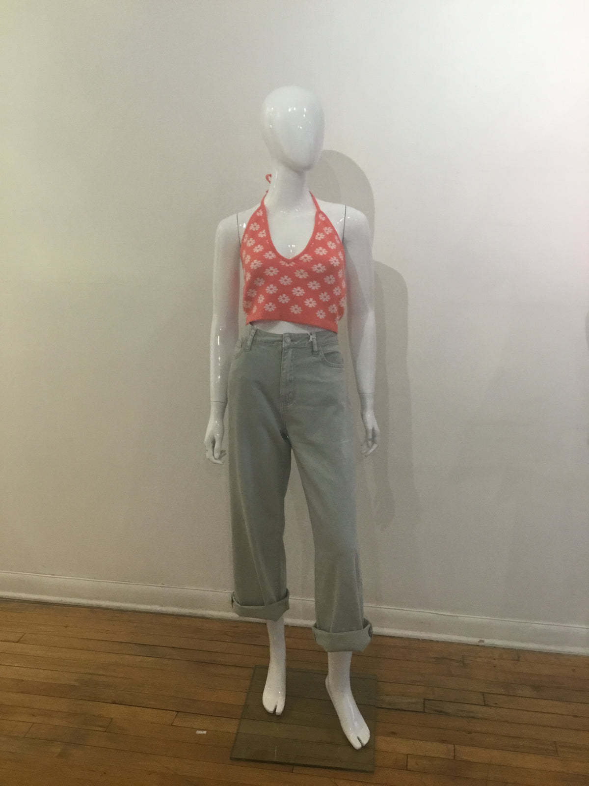 Vervet Olivia Jeans In Green