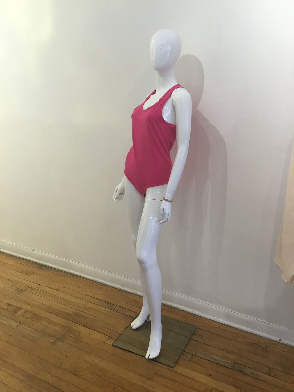 Zenana Hot Pink Bodysuit