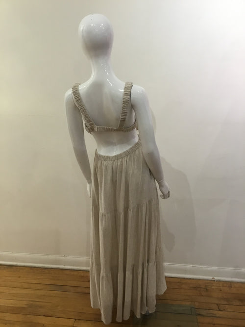 By Together Cream Maxi Dress