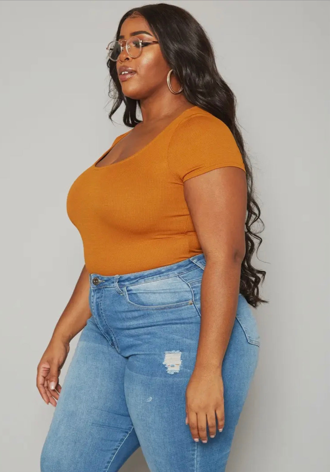 Asoph brown body suit