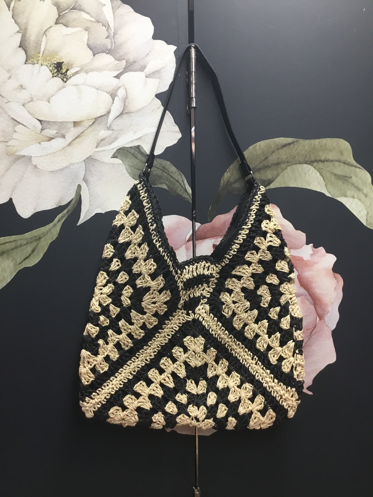 FAIRE crochet boho handbag