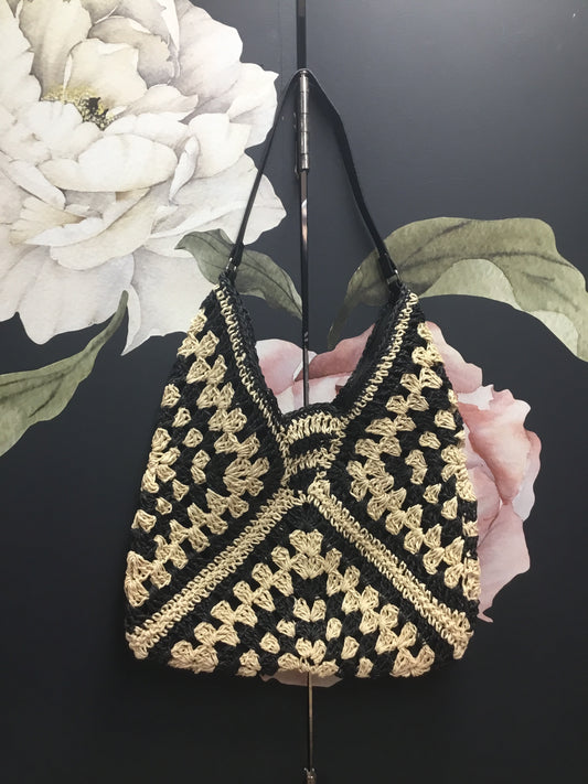 FAIRE crochet boho handbag