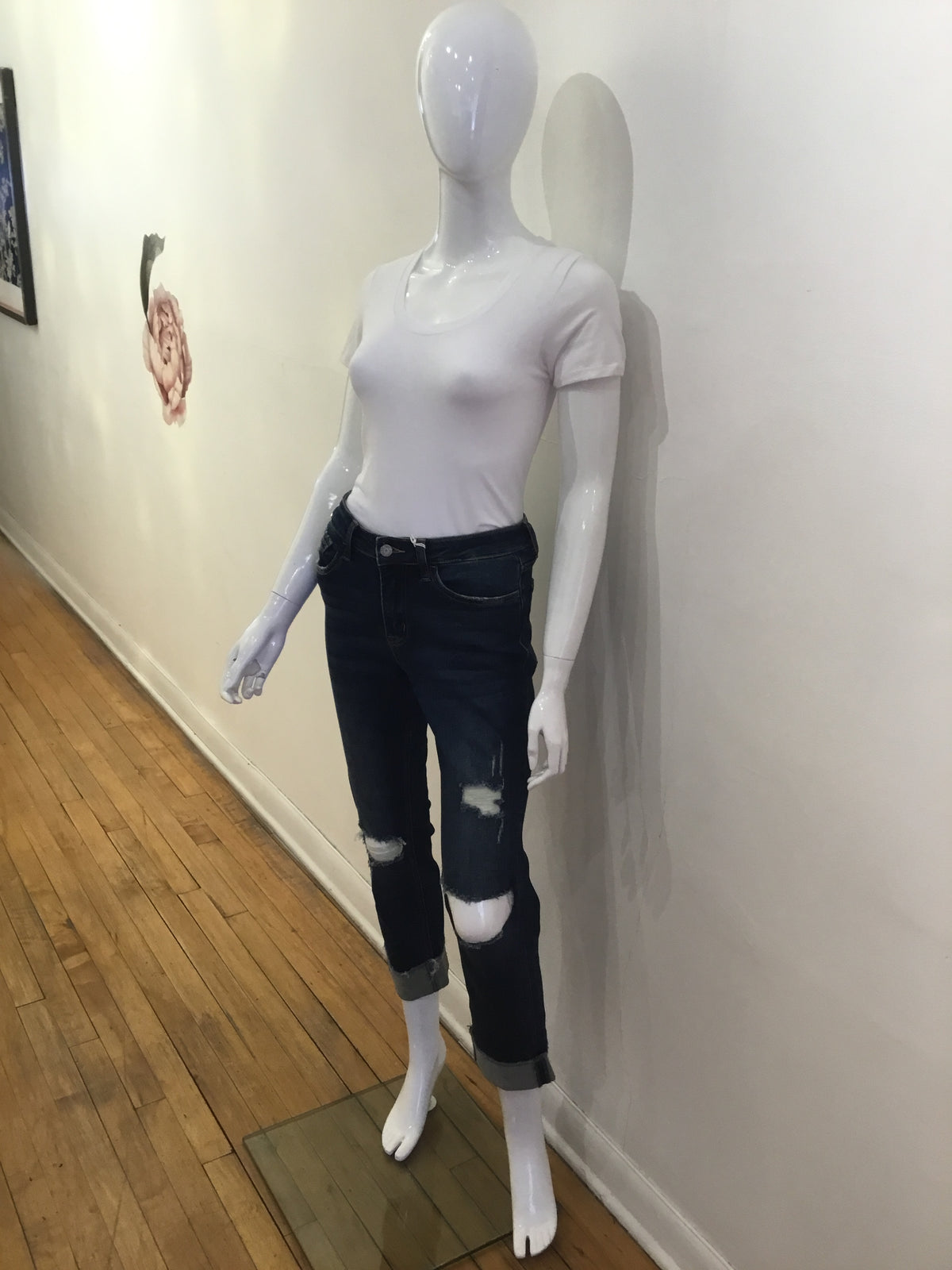 Active Basic White T-shirt