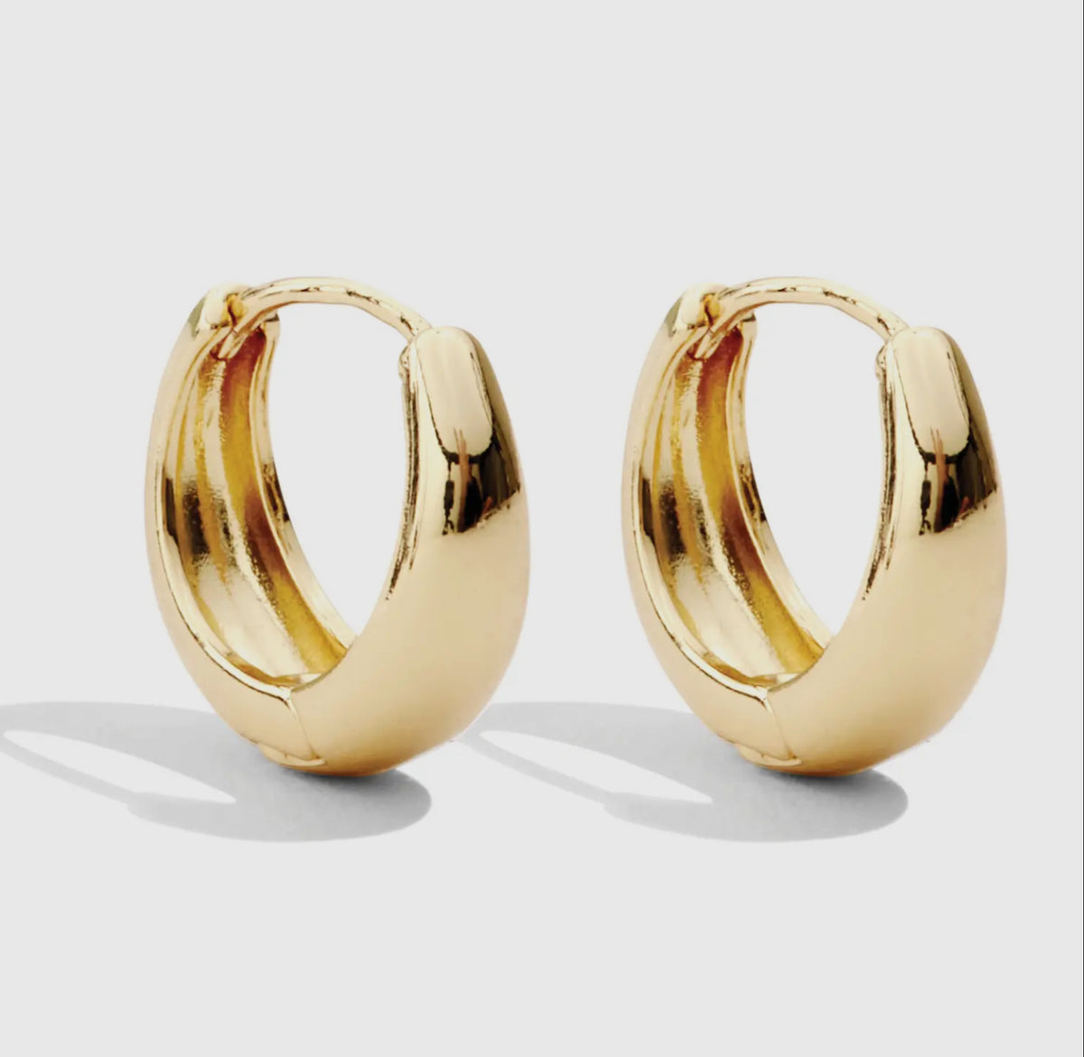 Splendid Iris Small Gold Hoops