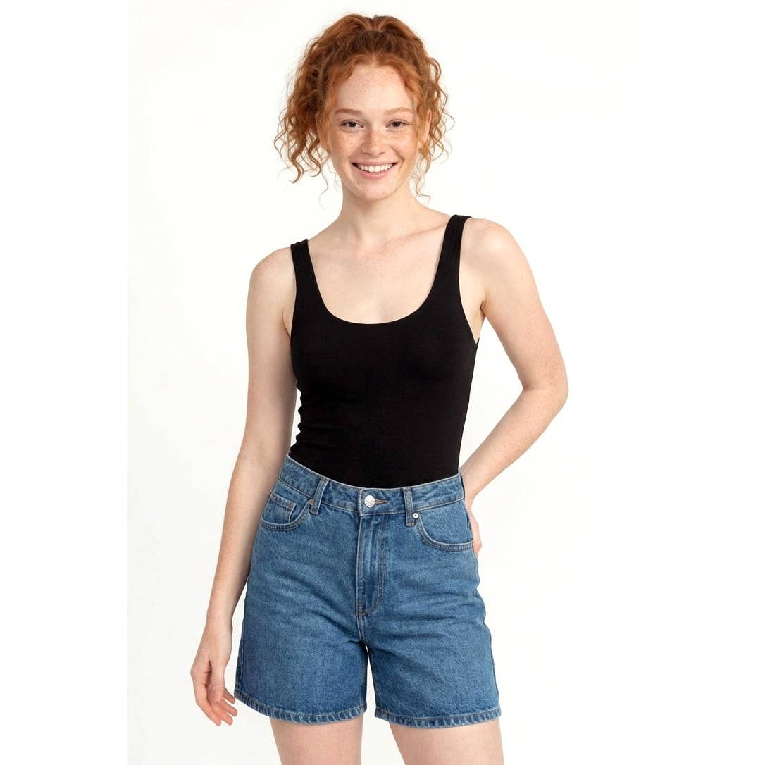 Double Zero Black Tank