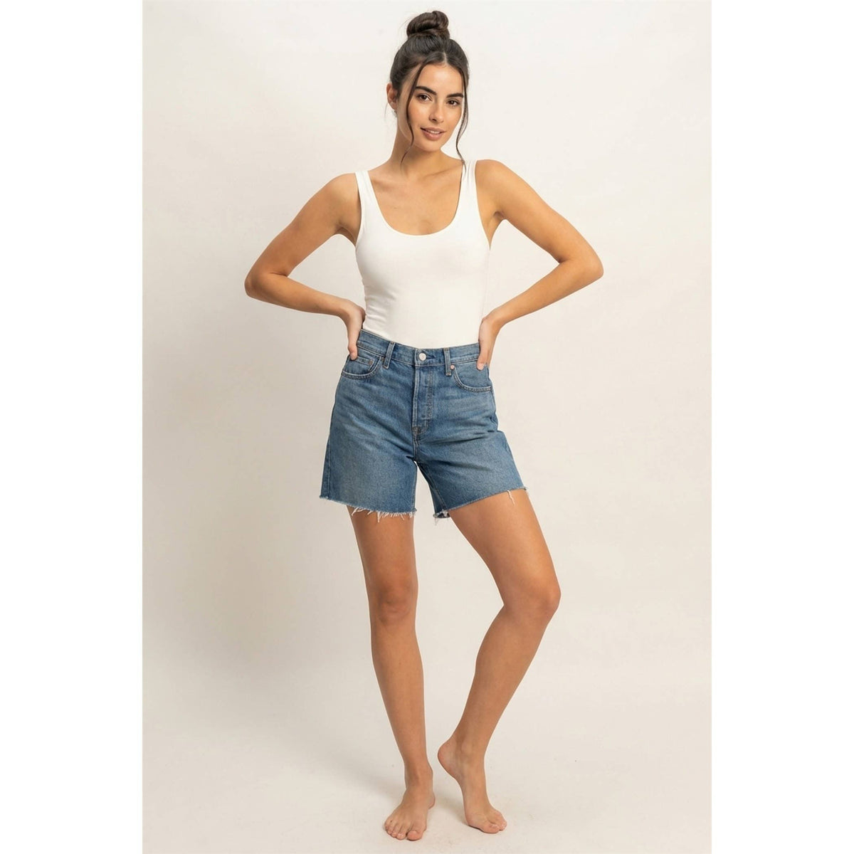 Scoop Neck Tank Bodysuit