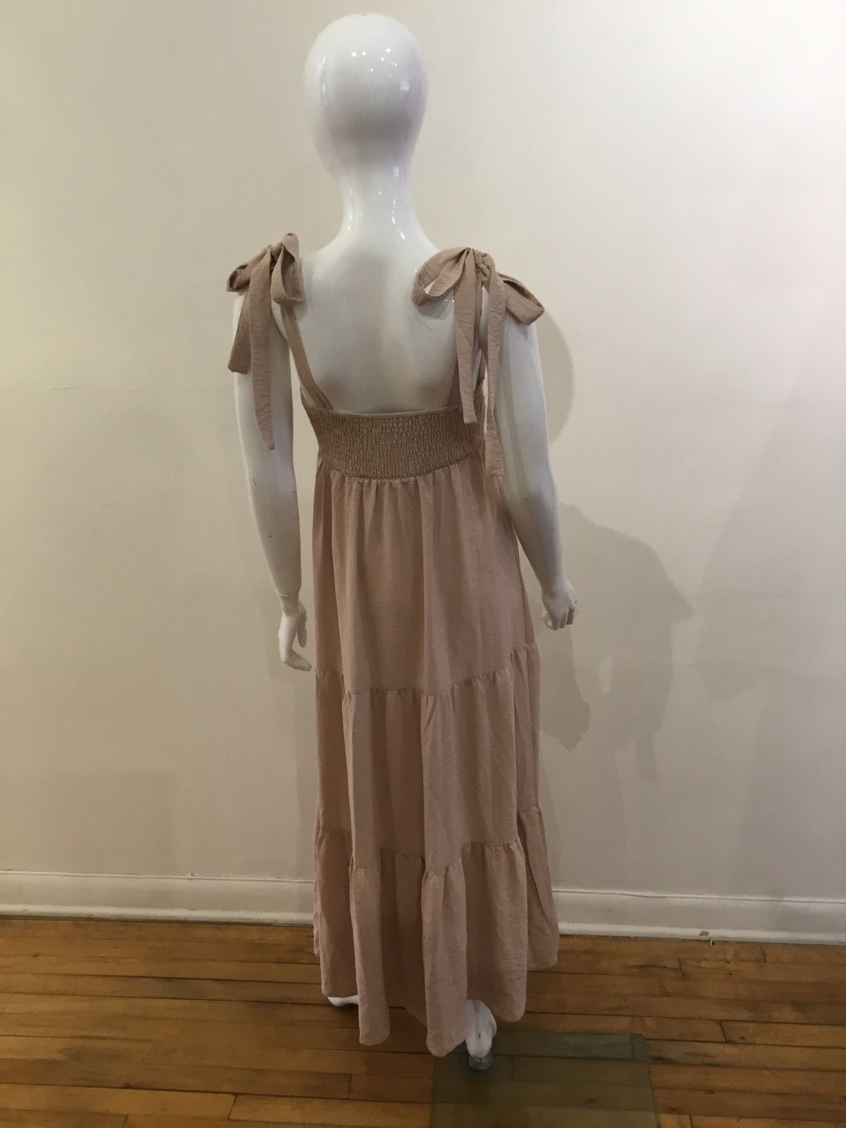 Tan Maxi Dress