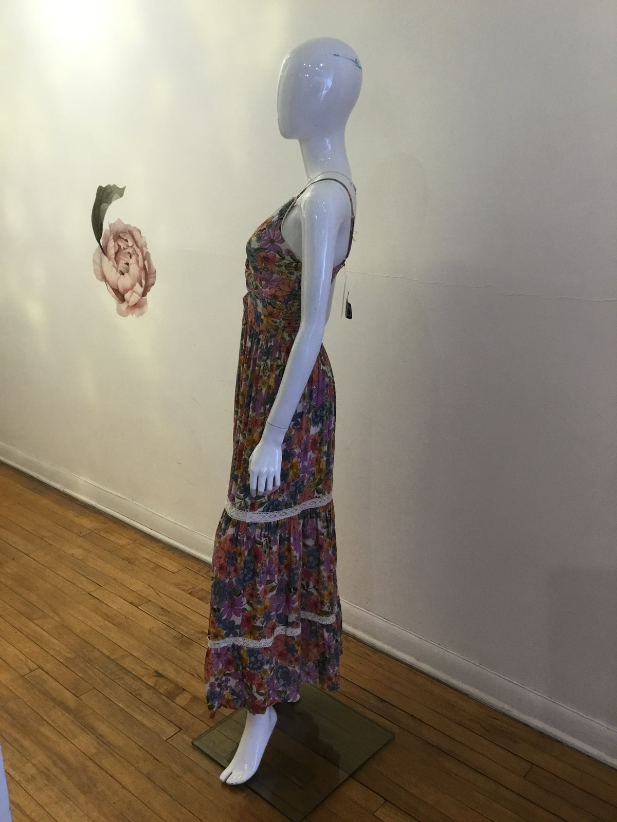 Angie’s Flower Maxi Dress