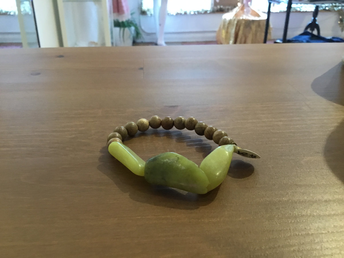 Green Stone Bracelet