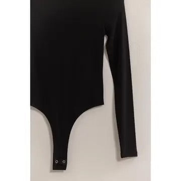 Double Zero Black knit bodysuit