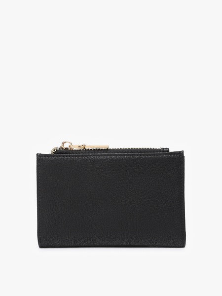 Jen & Co Black Vegan Leather Wallet