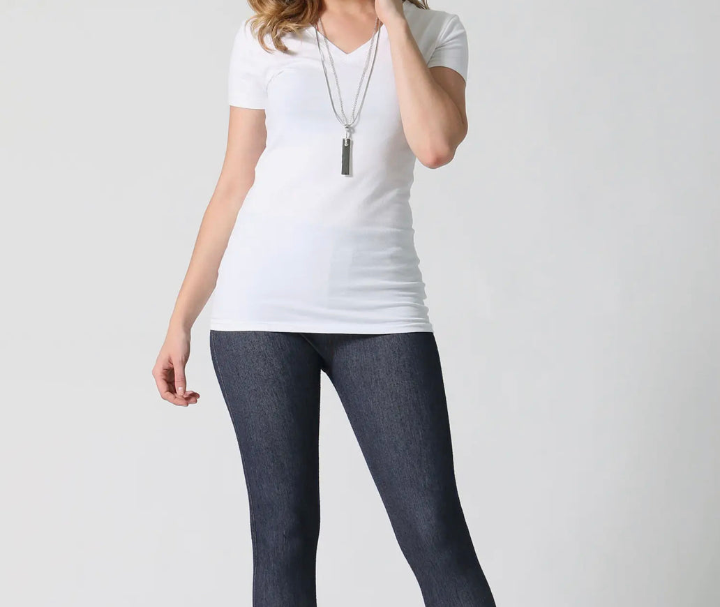 Faire Basic Black V Neck