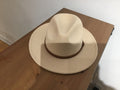 Cream felt cowgirl hat