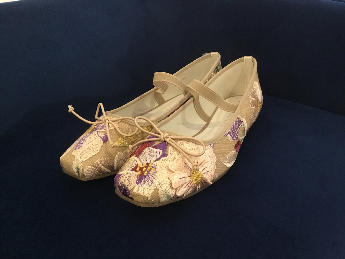 Oasis Society London Floral Ballet Flats