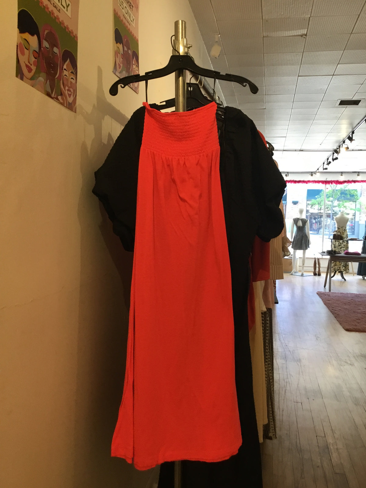 Divided Neon Dress