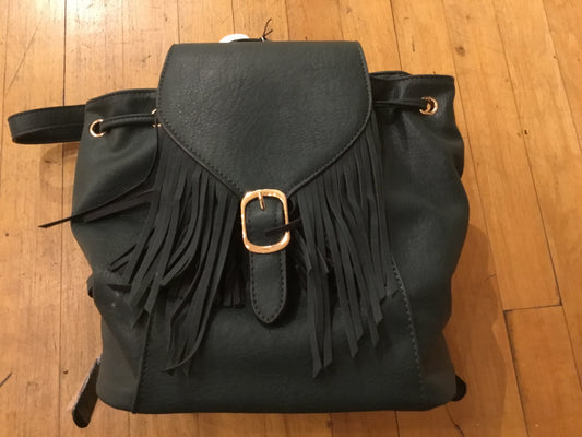 Jen & Co Green Backpack
