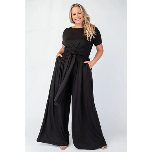 The Curve LA Black Palazzo Pants