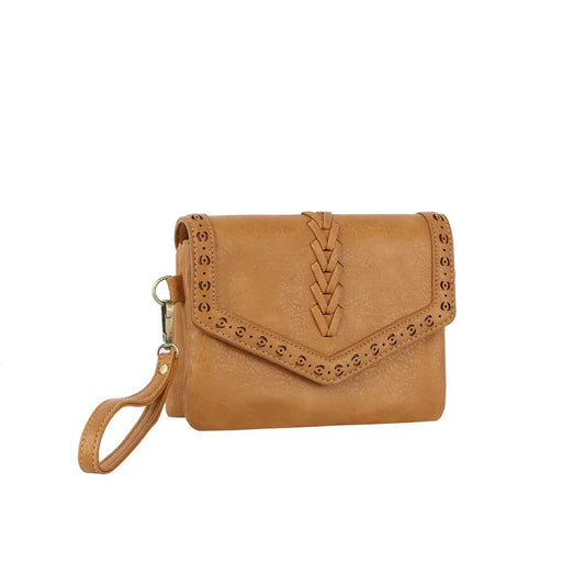 Faire Soft Leather Crossbody Purse