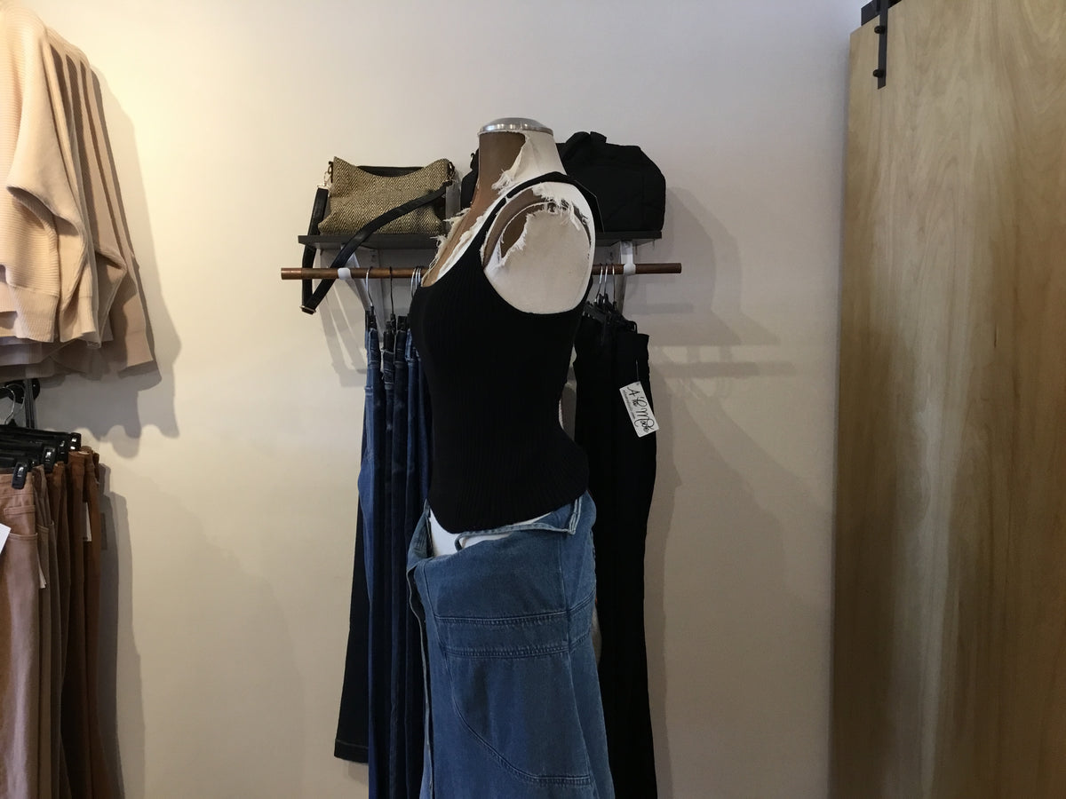 Haute Fox Racerback tank