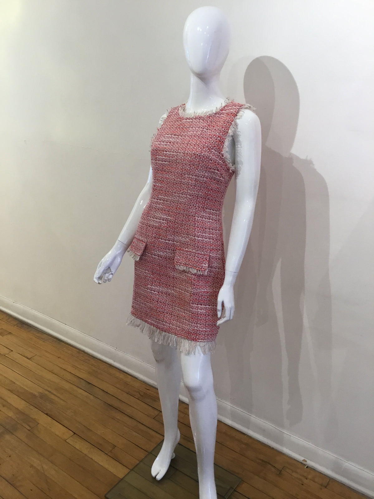 Fate Pink Tweed Party Dress