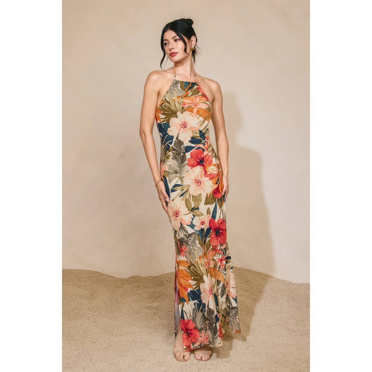 Dress Forum Crème floral dress