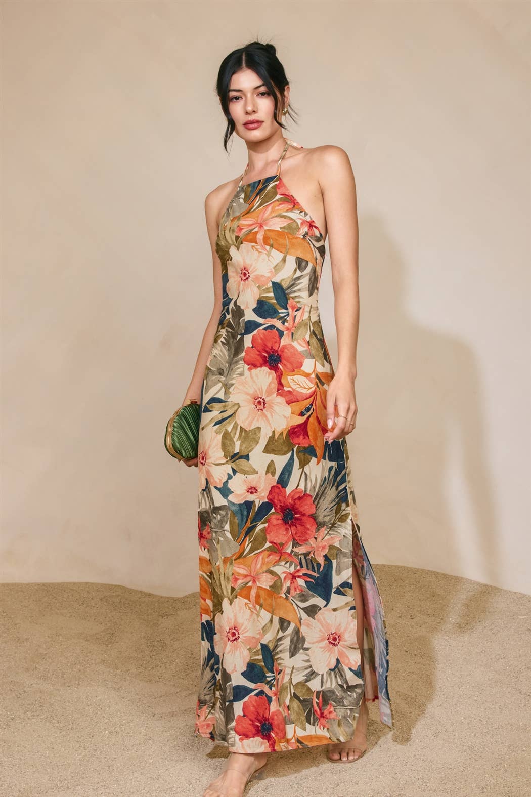 Dress Forum Crème floral dress