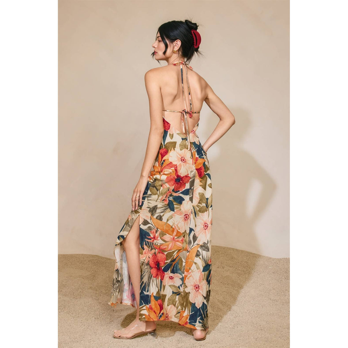 Dress Forum Crème floral dress